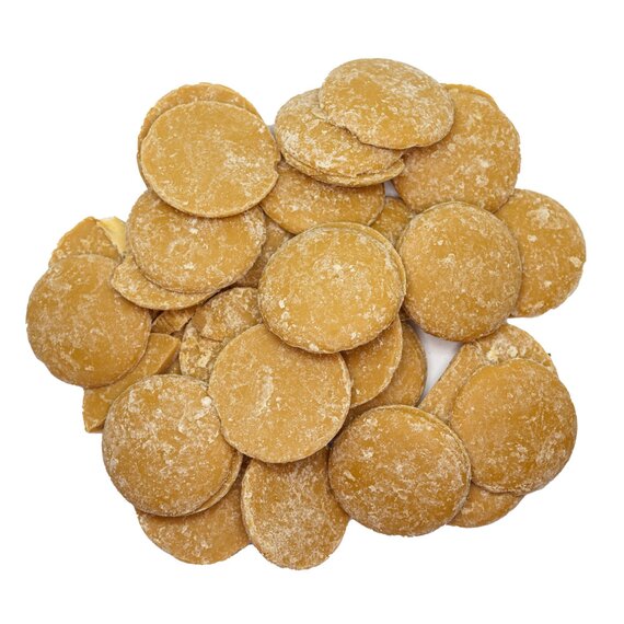 Білий шоколад із карамеллю Belcolade Selection Amber Cacao 1 кг, зображення 3 Білий шоколад із карамеллю Belcolade Selection Amber Cacao 1 кг, зображення 3