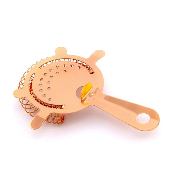 Стрейнер из нержавеющей стали 4 ушка с медным покрытием, изображение 2