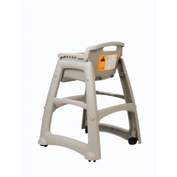 Детский стульчик для ресторана, серый, Цвет: Серый, изображение 8