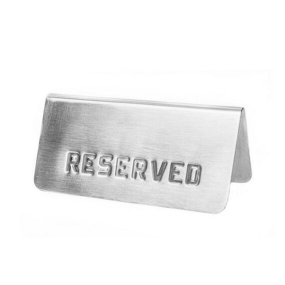 Табличка настільна RESERVED