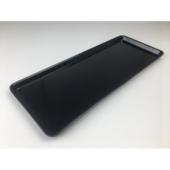 Піднос з меламіну 25,2×9,9×1,1 см чорний, зображення 5