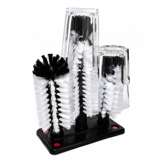 Коммерческий ерш для мойки стаканов тройной, 185×85×255 мм, изображение 10