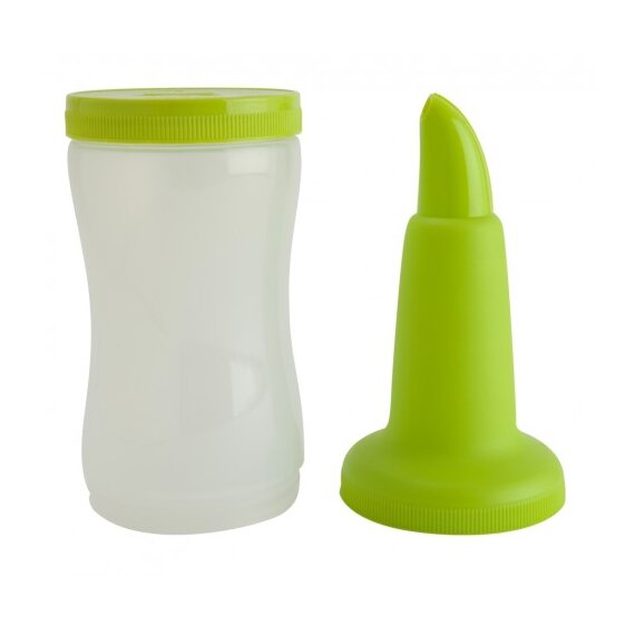 Пляшка для преміксу 1 л помаранчева, Колір: Помаранчевий, зображення 2