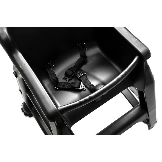 Детский стульчик для ресторана, черный, Цвет: Черный, изображение 4