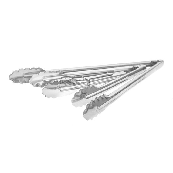 Щипці універсальні з нержавіючої сталі 24 см, зображення 6 Щипці універсальні з нержавіючої сталі 24 см, зображення 6