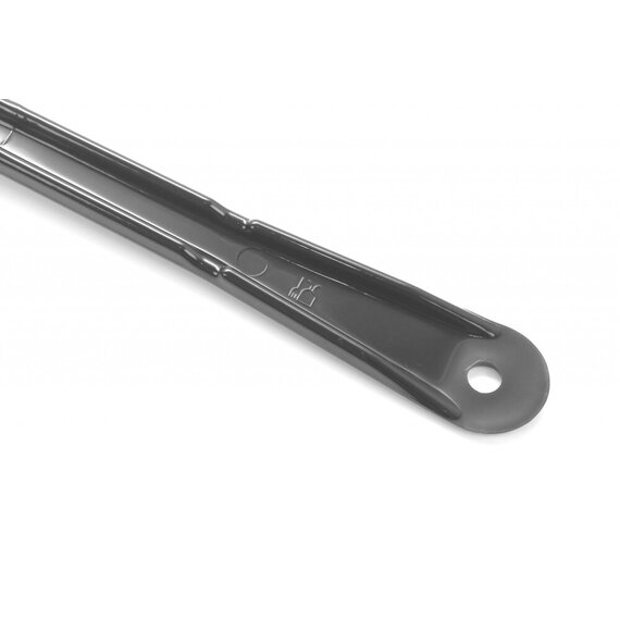 Ложка сервірувальна перфорована з полікарбонату чорна 33 см, зображення 4 Ложка сервірувальна перфорована з полікарбонату чорна 33 см, зображення 4