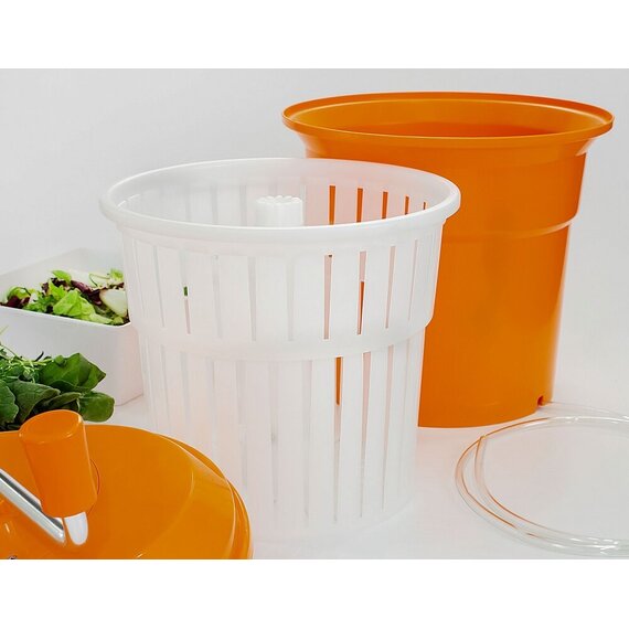 Сушарка для зелені та салату ручна зелена 12 л, Колір: Зелений, зображення 11 Сушарка для зелені та салату ручна зелена 12 л, Колір: Зелений, зображення 11