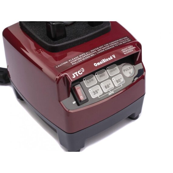 Высокомощный (профессиональный) блендер JTC OmniBlend V TM-800B (1,5 л), бордовый, Цвет: Бордовый, изображение 8