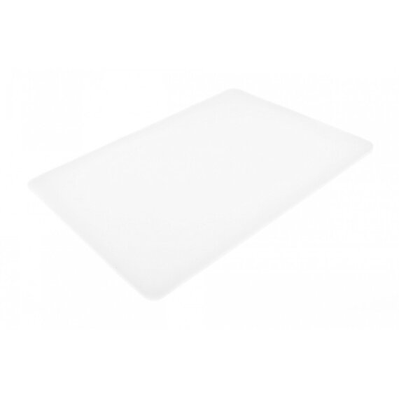 Дошка обробна двостороння LDPE 400×300×10 мм біла, Колір: Білий