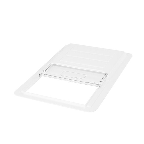 Крышка с открывающимся окном для емкостей 413001, 413002, 413003, 450×295х25 мм, изображение 2