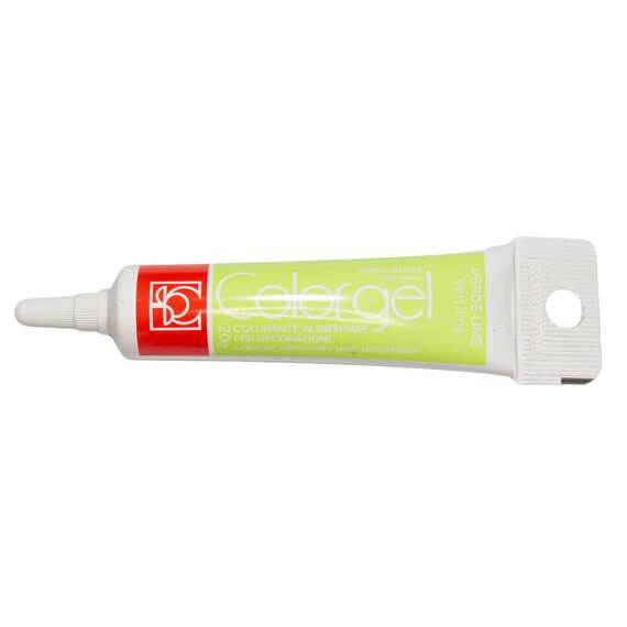 Світло-зелений гелевий барвник Modecor VERDE LIME 20 г
