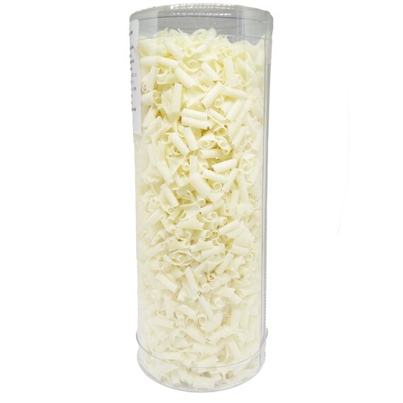 Шоколадне посипання Barbara Luijckx пелюстки білий шоколад 200 г, зображення 2