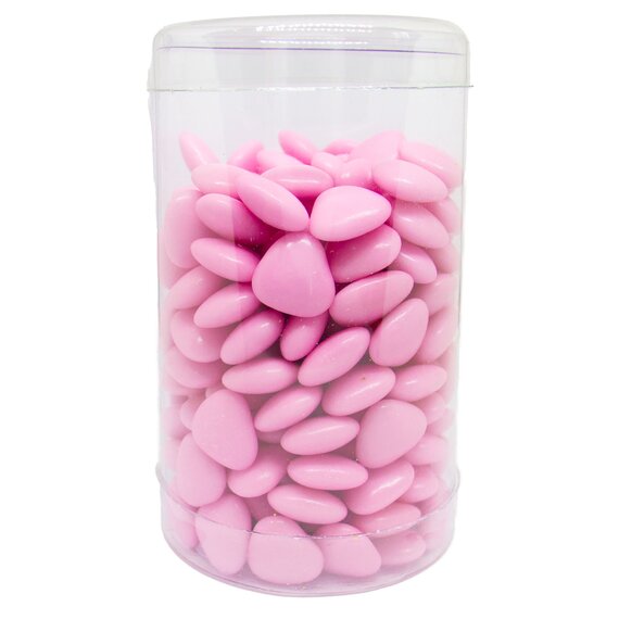 Драже із молочного шоколаду Amarischia рожеві серця 200 г, зображення 2 Драже із молочного шоколаду Amarischia рожеві серця 200 г, зображення 2