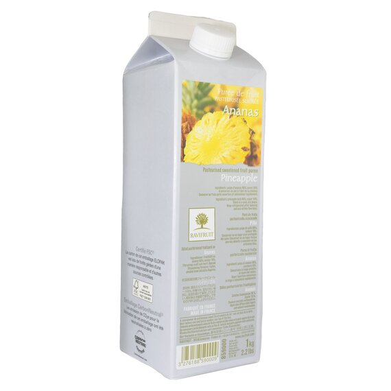 Пюре RAVIFRUIT Ананас 1 кг, зображення 2
