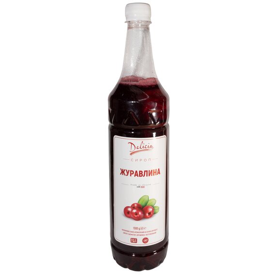 Сироп Delicia Клюква 1 л