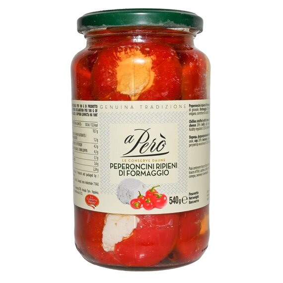 Перчик фаршированный фетой "Peperoncini Ripieni di Formaggio" A Pero 540 г