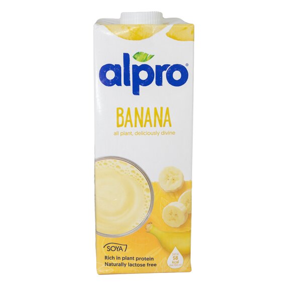 Соевое молоко с банановым вкусом Alpro 1 л