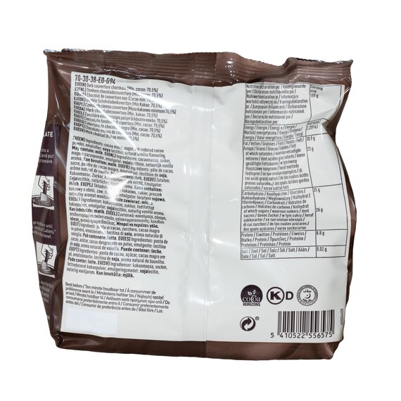 Чорний Шоколад Callebaut №70-30-38 400 г, зображення 4 Чорний Шоколад Callebaut №70-30-38 400 г, зображення 4
