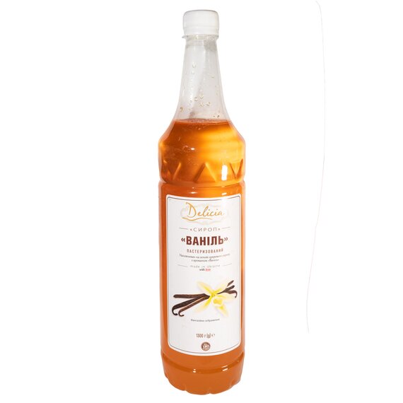 Сироп Delicia Ваніль 1 л