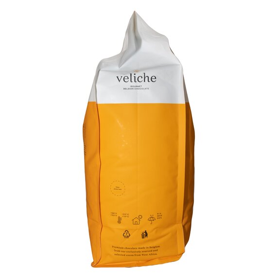 Молочный шоколад VELICHE MILK INTENSE 35% 10 кг, зображення 5