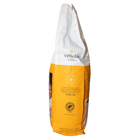 Черный шоколад VELICHE DARK ESSENTIAL 54% 1 кг, Вес: 5 кг, изображение 3