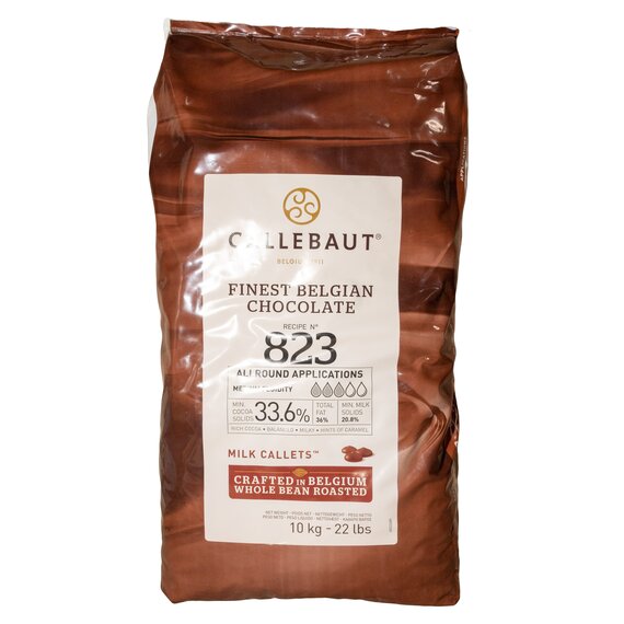 Молочний Шоколад Callebaut №823 10 кг