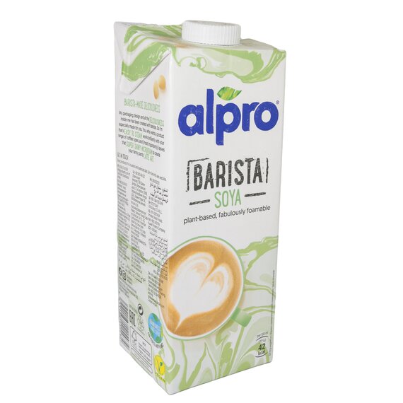 Соєве молоко Alpro Barista for Professionals 1 л, зображення 2 Соєве молоко Alpro Barista for Professionals 1 л, зображення 2