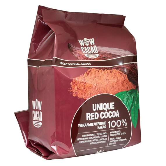 Wow cacao 100% унікальне червоне алкалізоване 22-24% 1 кг, зображення 2