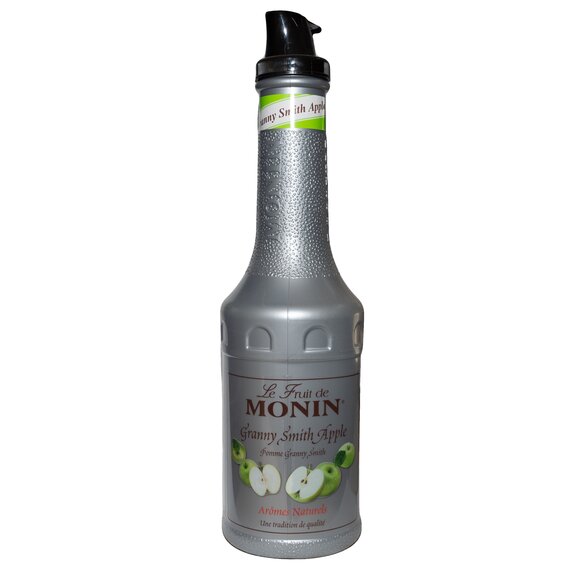Пюре Monin Зелене яблуко 1 л, зображення 2 Пюре Monin Зелене яблуко 1 л, зображення 2