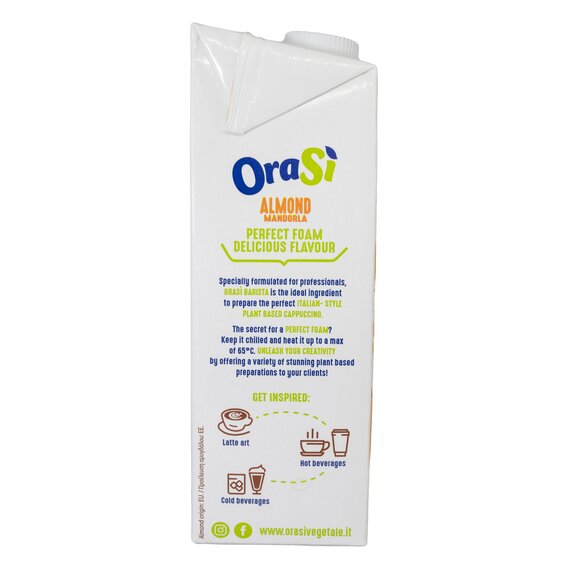Миндальное молоко Orasi Barista 1 л, изображение 3