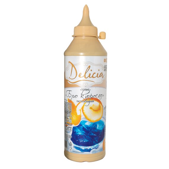 Топінг Delicia Блю кюрасао 600 г