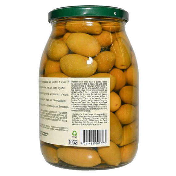 Оливка зелена Bella di Cerignola 2G 1 кг, зображення 3