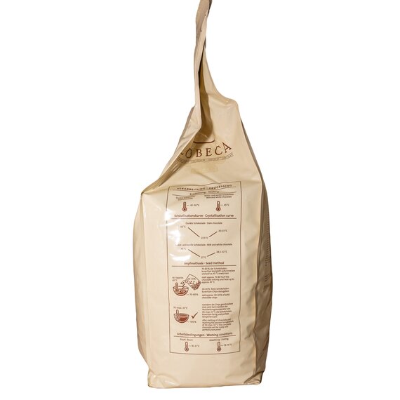 Белый шоколад Lubeca WEISSE 29% 1 кг, Вес: 10 кг, изображение 3