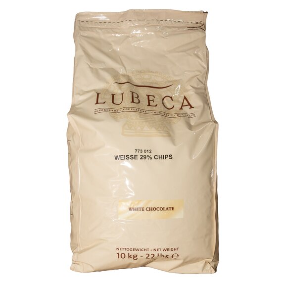 Білий шоколад Lubeca WEISSE 29% 1 кг