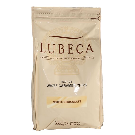 Карамельний шоколад Lubeca CARAMEL 32% 2.5 кг