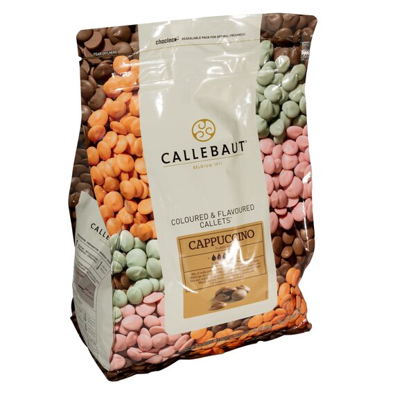 Шоколад со вкусом капучино Callebaut Cappuccino 2.5 кг, изображение 2