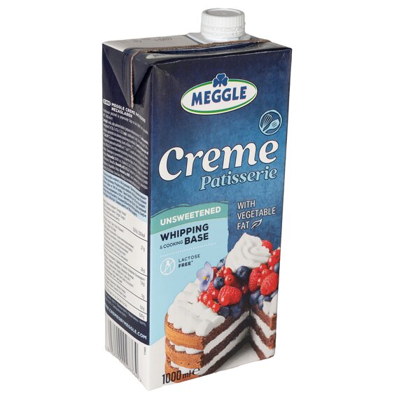 Вершки Meggle Creme Pattisserie рослинні несолодкі 25% 1 л, зображення 2