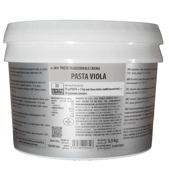 Аромпаста Aromitalia Фиалка 3.5 кг, изображение 4