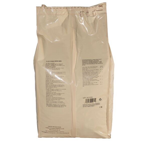 Білий шоколад Lubeca WEISSE 33% 10 кг, зображення 5