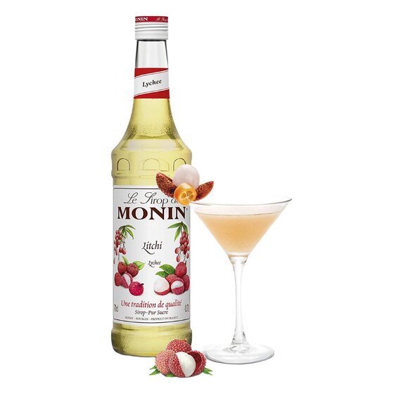 Сироп Monin Лічі 700 мл, зображення 3