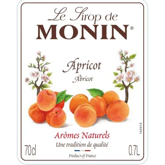 Сироп Monin Абрикос 700 мл, изображение 4 Сироп Monin Абрикос 700 мл, изображение 4