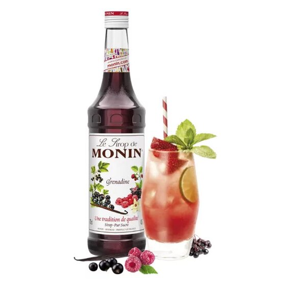 Сироп Monin Гренадин 1 л, изображение 3 Сироп Monin Гренадин 1 л, изображение 3