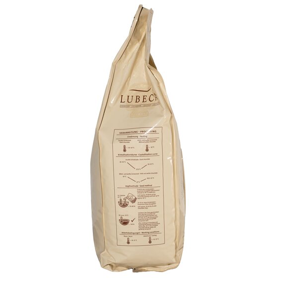 Білий шоколад Lubeca WEISSE 33% 10 кг, зображення 4
