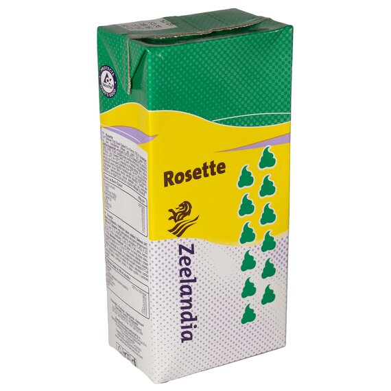 Крем кондитерский Rosette для взбивання 25% 1 л, зображення 2 Крем кондитерский Rosette для взбивання 25% 1 л, зображення 2