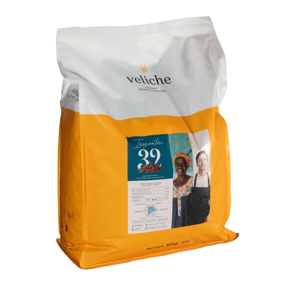 Молочний шоколад VELICHE MILK INSPIRATION 32% 10 кг, зображення 3
