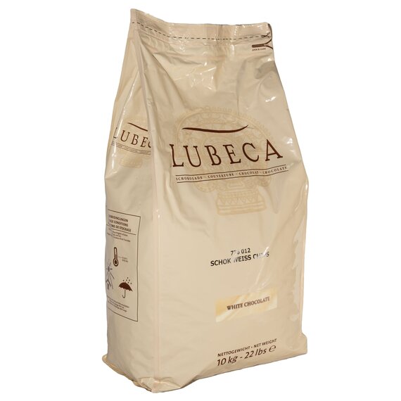 Білий шоколад Lubeca WEISSE 33% 10 кг, зображення 3