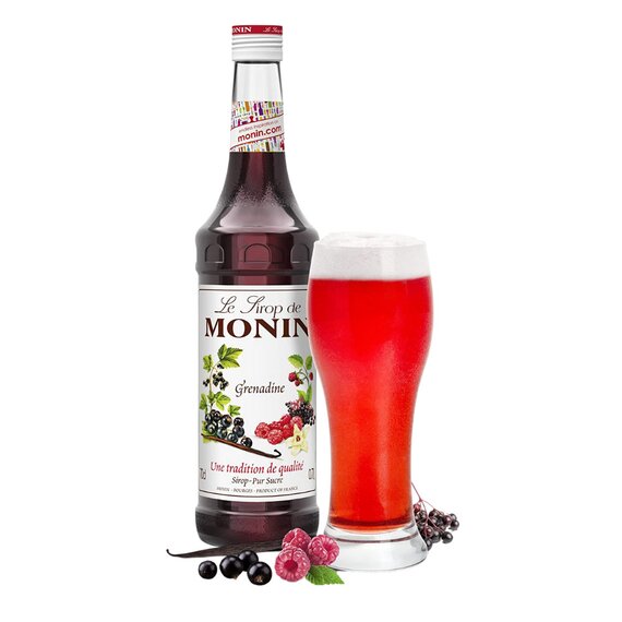 Сироп Monin Гренадин 1 л, изображение 4 Сироп Monin Гренадин 1 л, изображение 4