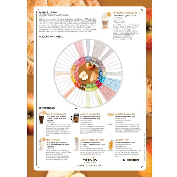 Сироп Monin Яблочный пирог 700 мл, изображение 4