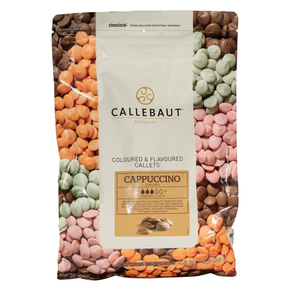 Шоколад со вкусом капучино Callebaut Cappuccino 500 г