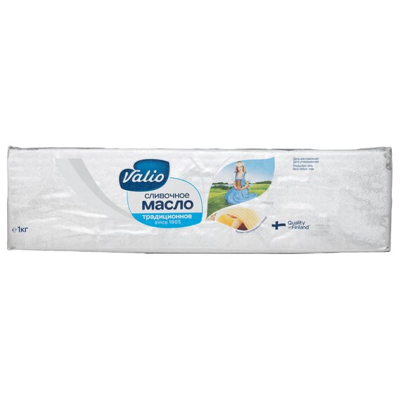 Масло вершкове Valio 82% 1 кг, зображення 2